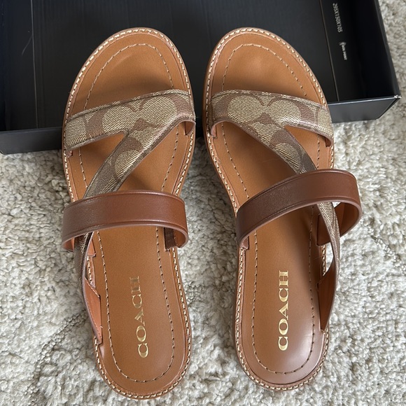 Coach Shoes - Brand new Coach sandals size 8